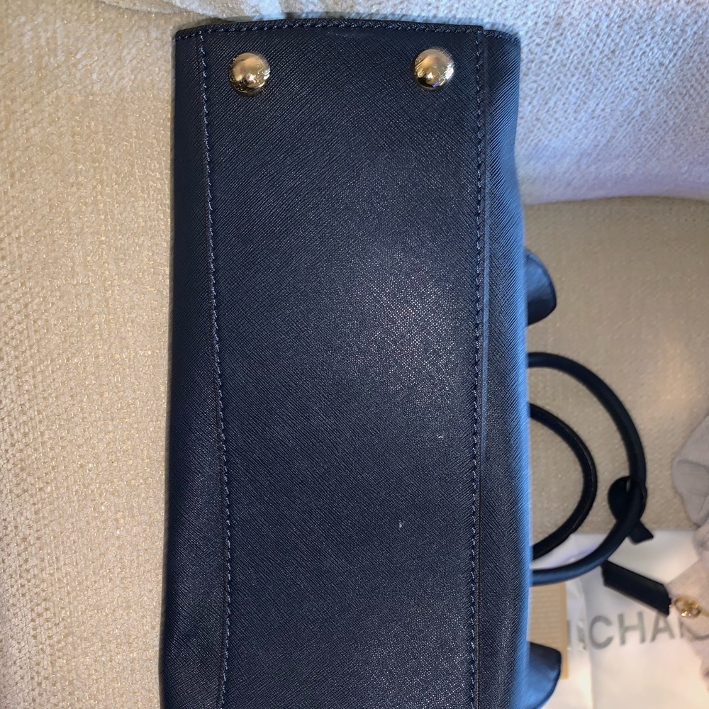 Michael Kors Navy Handbag - Picture 3 of 6